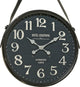 Leather Loop Top Hotel Clock