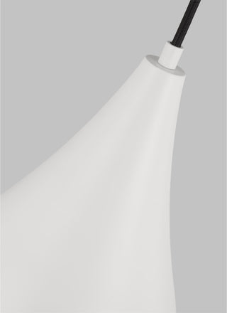 Oden Small Pendant, Matte White