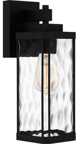 Quoizel BCR8405MBK 1-Light Outdoor Wall Mount, Balchier