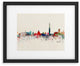 Brian Buckley Washington Dc Skyline Framed Art Print