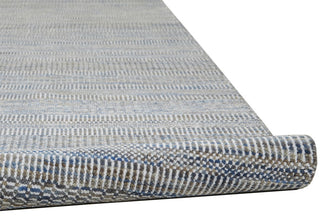 Weave & Wander Caldecott Blue 8'6"x11'6" Hand Knotted Area Rug