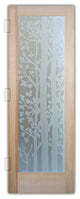 Interior Prehung Door or Interior Slab Door - Forest Trees - Douglas Fir...