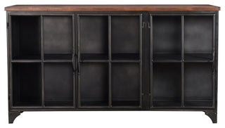 Tradition Three Door Sideboard, Black