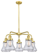 Innovations Bellmont 5 24" Chandelier Satin Gold