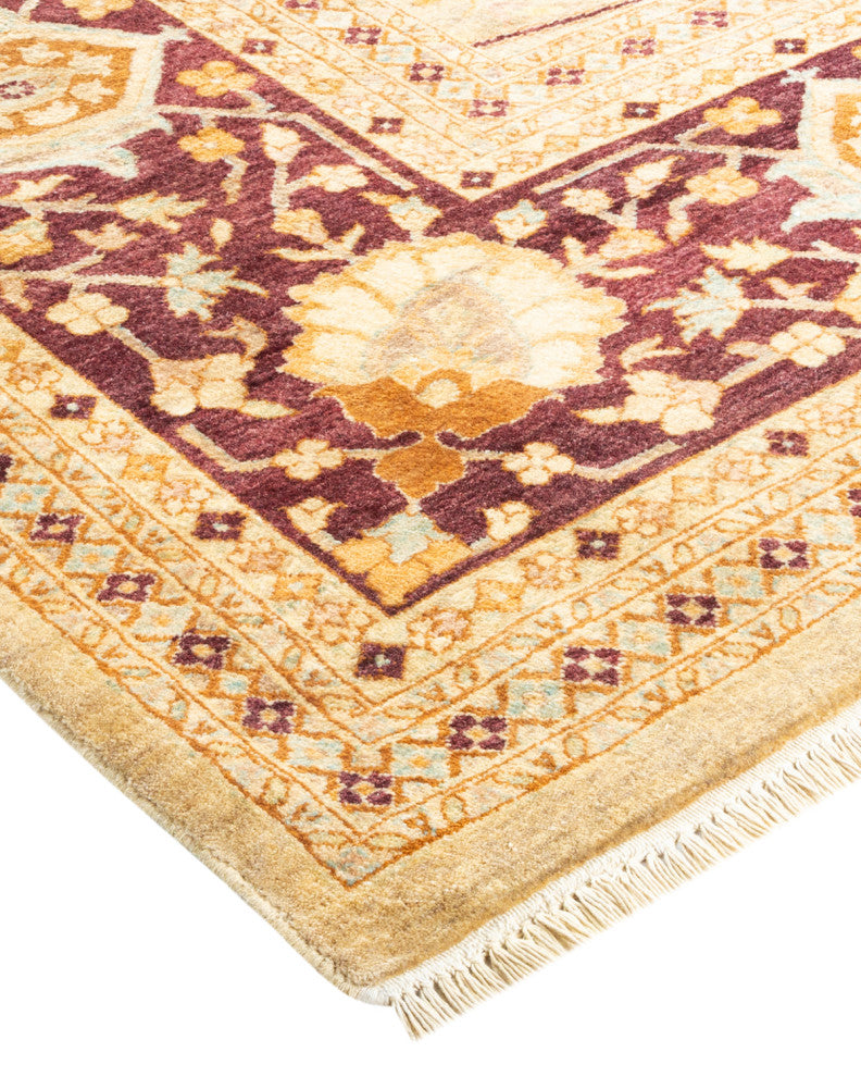 Mogul, One-of-a-Kind Hand-Knotted Area Rug Ivory, 8' 2" x 10' 4"