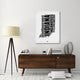 "Indiana Word Cloud 2" Fine Art Print