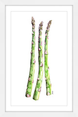 "Asparagus Stalks" Framed Print by Rachel Byler