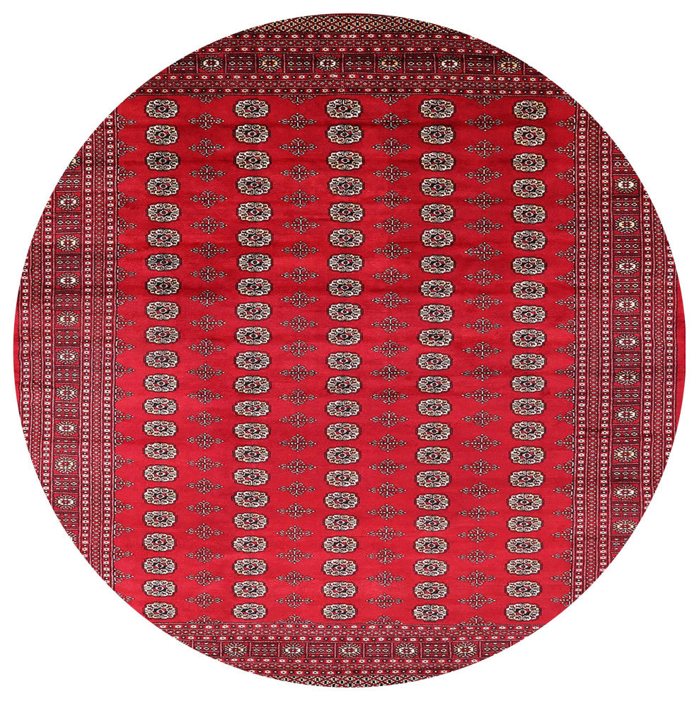 Ahgly Company Indoor Round Mid-Century Modern Area Rugs, 3' Round
