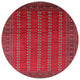 Ahgly Company Indoor Round Mid-Century Modern Area Rugs, 3' Round