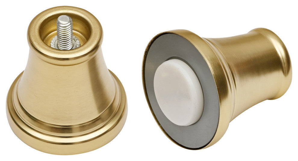 Utopia Alley Adjustable 72-Inch Shower Curtain Tension Rod, Gold
