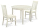 3 Pc Table And Chair Set For 2-Dinette Table And 2 Kitchen Chairs