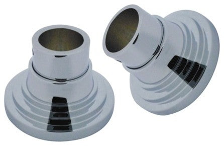 Kingston Brass Brass Shower Rod Base, Polished Chrome