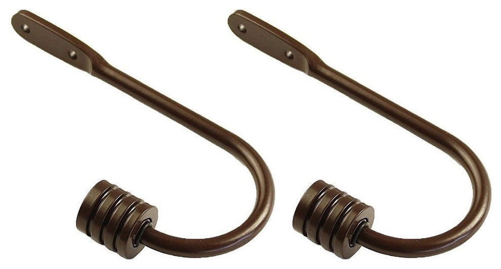 Spire Holdbacks, Bronze, Set of 2