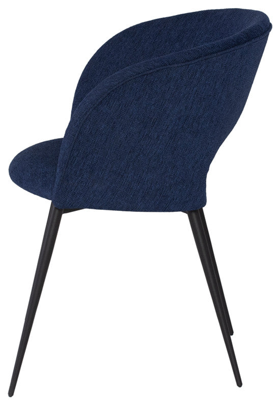 Alotti True Blue Fabric Dining Chair