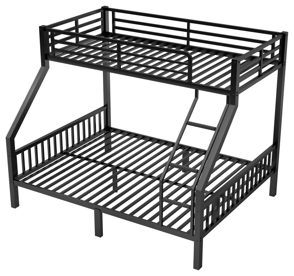 Gewnee Twin XL Over Queen Metal Bunk Bed
