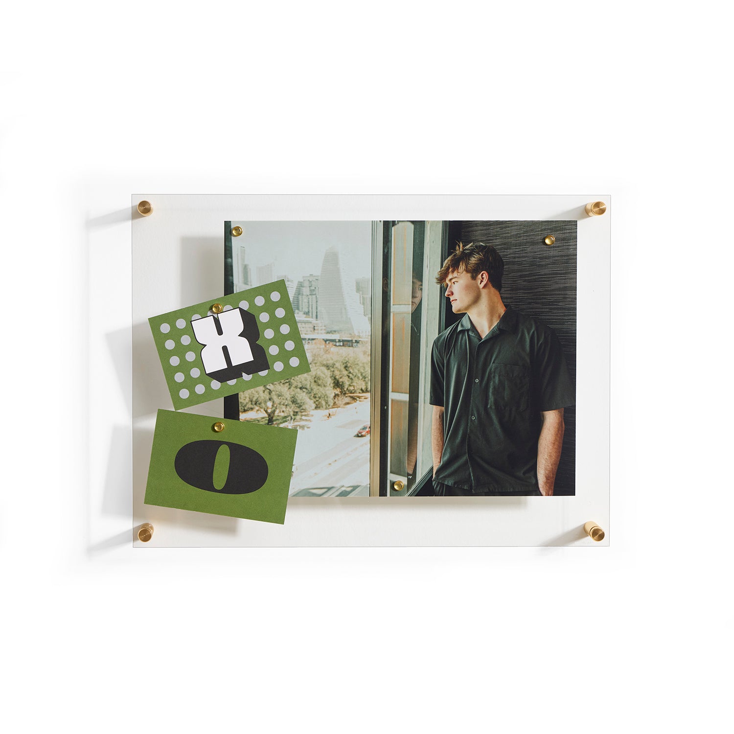Easy Change Memo Board + Magnets