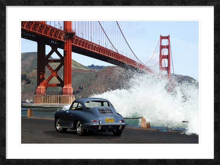 "Under the Golden Gate Bridge, San Francisco"  by Gasoline Images, 44x32"