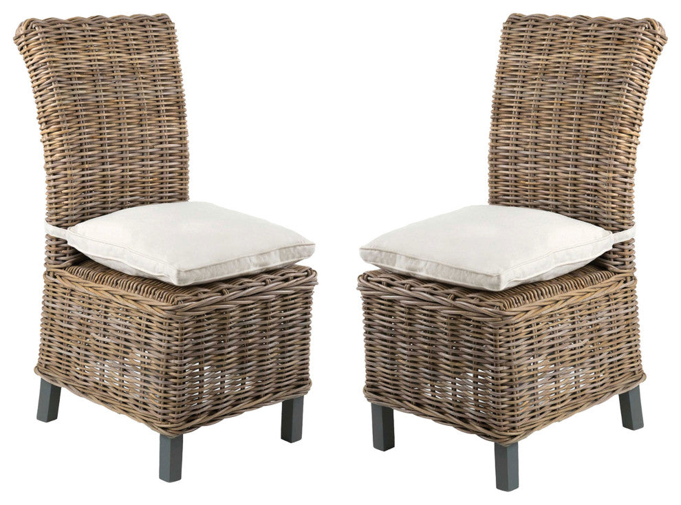 East at Main Sumter Gray Rattan Dining Chair Set