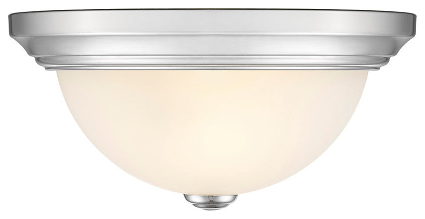 Millennium Lighting 4901 2 Light 11"W Flush Mount Bowl Ceiling - Chrome