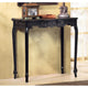 Scallop Detail Hall Table