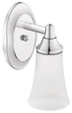 Moen YB2861CH Eva Chrome One-Globe Bath Light Fixture