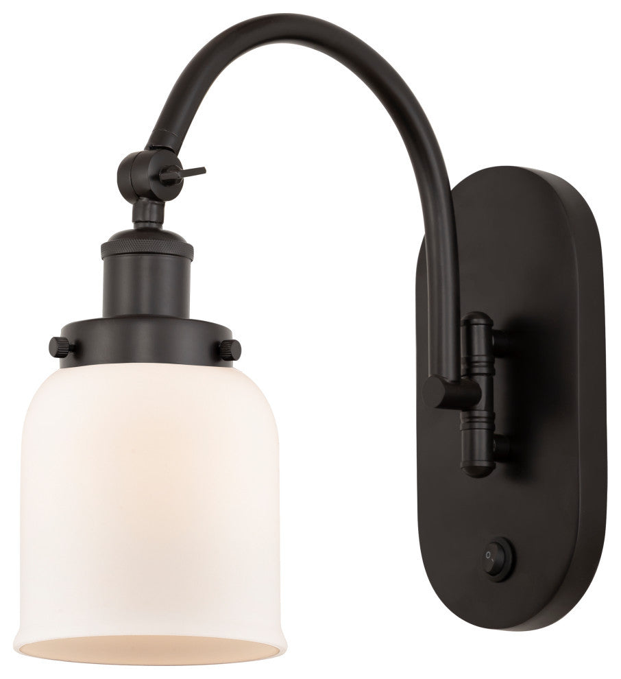 Bell Sconce, Oil Rubbed Bronze, Matte White, Matte White