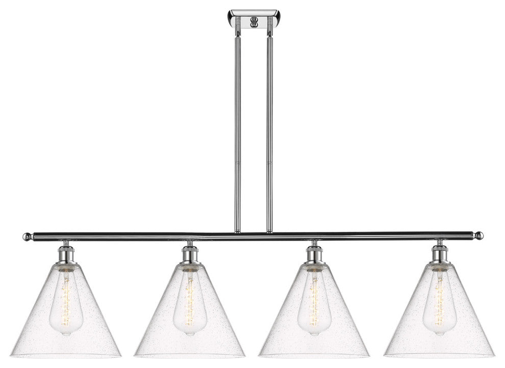 Innovations 516-4I-PC-GBC-124-LED 4 Light Island Light, Polished Chrome
