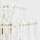 Everly White Square Chandelier
