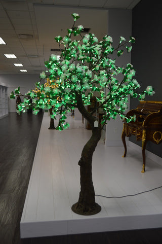 Led Tree With Color Changing Lights -  Size: 67"L x 60"W x 88"H.