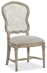 Boheme Gaston Metal Back Side Chair