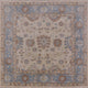 Ahgly Company Indoor Square Mid-Century Modern Area Rugs, 7' Square