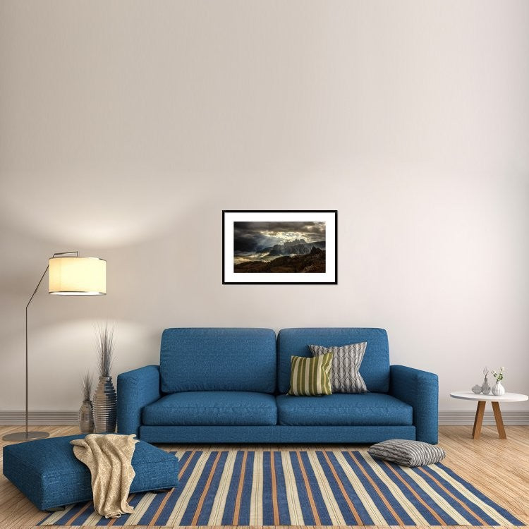 "Light Theatre" Framed Digital Print by Lubos Balazovic, 38x24"