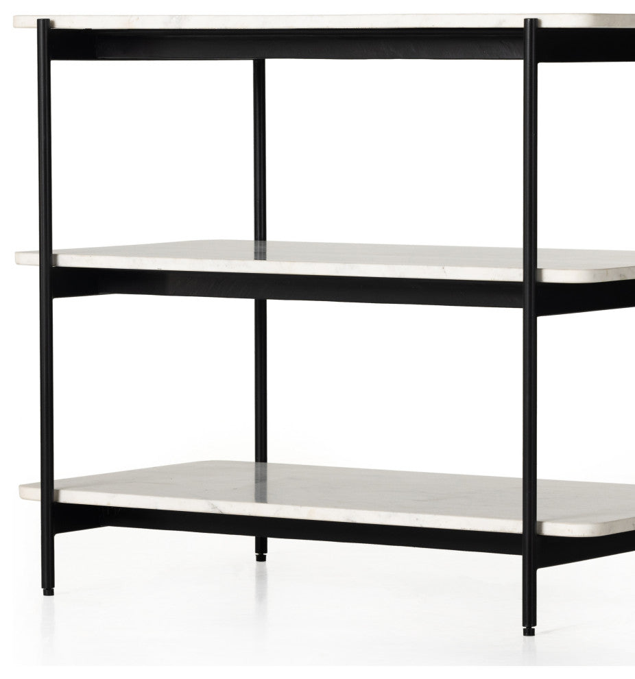 Jasper Nightstand-Iron Matte Black