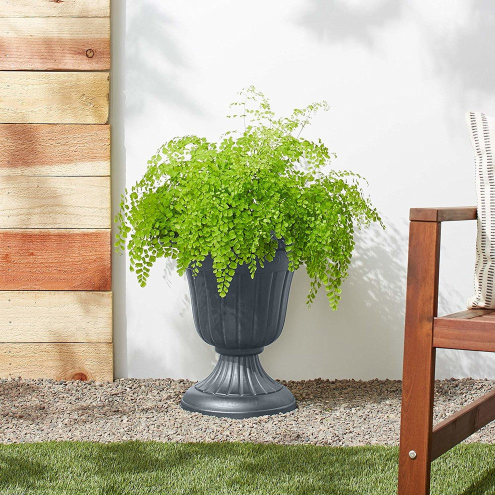 Classic Plastic Urn Planter