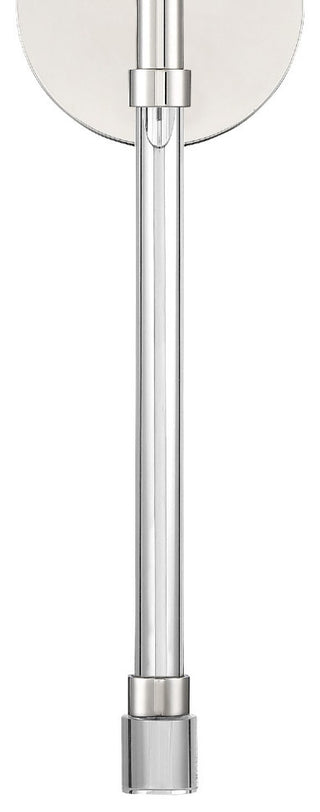 Rachel 1 Light Polished Nickel Wall Sconce