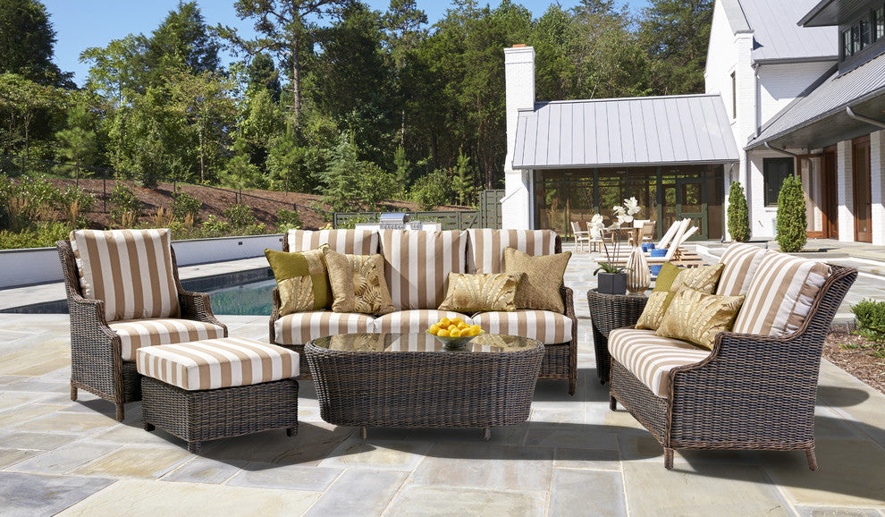 Barrington Ottoman, Canvas