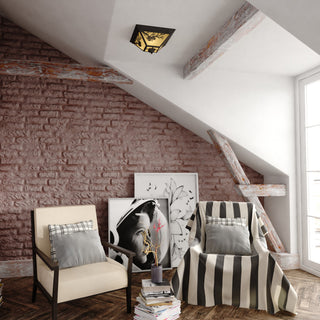 Douglas 14" Outdoor Flush Mount Warm Bronze