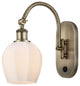 Innovations 518-1W-AB-G461-6-LED 1-Light Sconce, Antique Brass