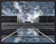 "Above The City" Framed Canvas Giclee by Jeroen Van De, 17x13"