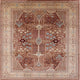 Ahgly Company Indoor Square Mid-Century Modern Area Rugs, 7' Square