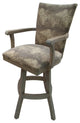 Swivel Wood Counter 26" 30" Extra Tall 34" Bar Stool 700 S-Base, Mountain Brown, Dl, 34"