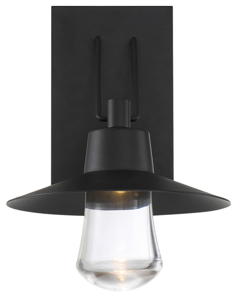 Suspense 15" LED Outdoor Wall-Light 3000K, Black