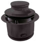 3-Bolt Mount Style Extra-Deep Disposal Flange And Stopper In Oil Rubbed Bronze