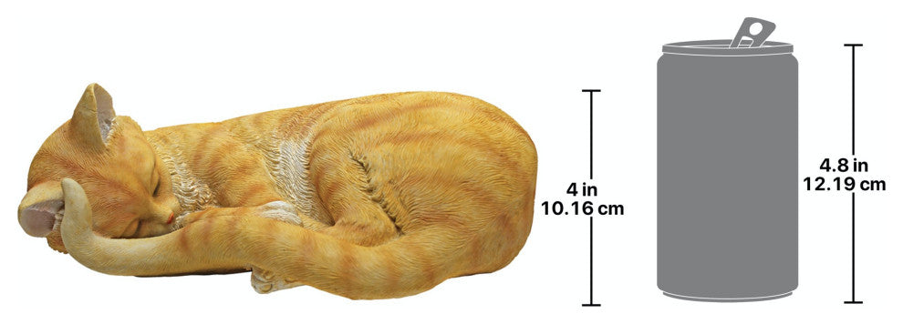 Cat Nap Sleeping Kitten Statue