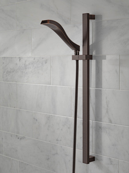 Delta Dryden Single-Setting Slide Bar Hand Shower, Venetian Bronze, 57051-RB