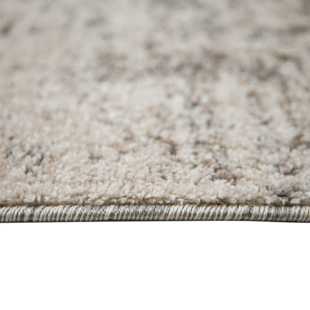 Yasmin Clarise Area Rug, Beige, 7'10" x 10'6", Abstract