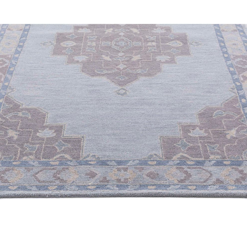 Noble Medallina Area Rug, Blue, 5'x8'