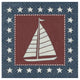 "Coastal Americana I" Digital Paper Print by David Carter Brown, 26"x26"