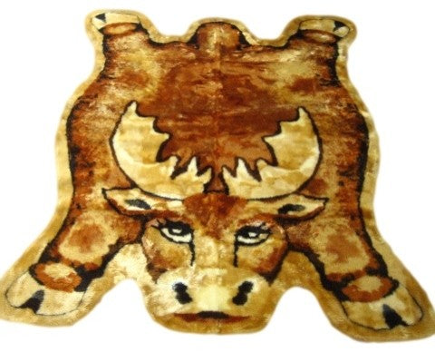 Moose Playmat Rug, 28"x45"