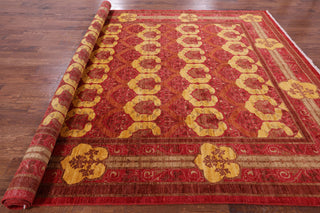 9' 1" X 11' 6" William Morris Handmade Rug Q4575